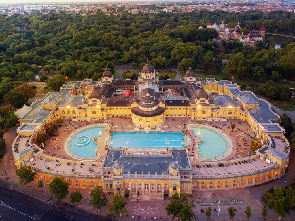 Széchenyi Baths Drone